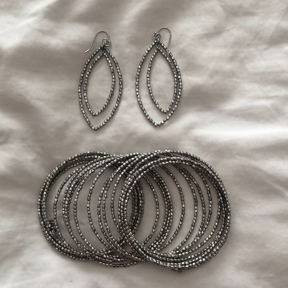 Stella & Dot Bracelet and Earrings